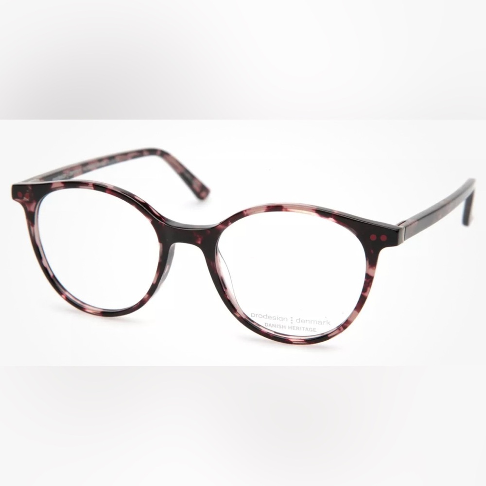 Prodesign The Essential Collection Tortoise Round Frames Lenses Eyeglasses